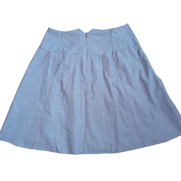 Matilda Jane L Gray Zippered Skirt Pockets Modest HARRIET You and Me - Picture 4 of 10